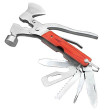 Multi Tool Hammer Axe Knife Opener Screwdriver Plier for Outdoor Camping E1Xc