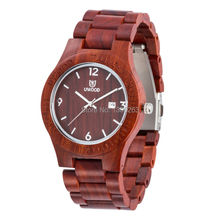 Brand new analog quartz men women wood watch slim designer 2016 wood watch orologio worldwide free