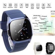 Smart Bluetooth Watch Smartwatch M26 with LED Display Barometer Alitmeter Music Player Pedometer for Android Mobile Phone