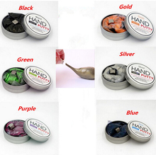 6colors Magnetic Rubber Mud Handgum Hand Gum Silly Putty Magnet Clay Magnetic Plasticine Ferrofluid 2016 New DIY Creative Toys