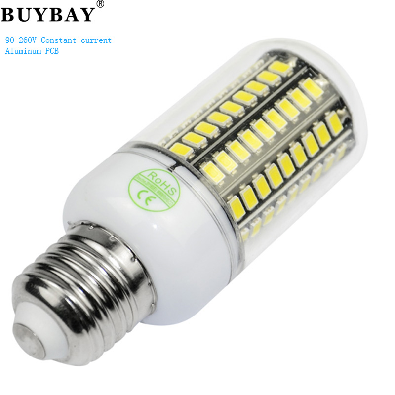 Newest 90-260V lampada Led bulb E14 SMD5735 Long lifespan E27 Led lamp Bombillas Better than 5730 2835 4014 5050 LED lighting