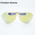 Hot Sale New 2017 Christian Homme Brand Sunglasses FRANZ Top Quality Men Sunglasses Case Fashion Women