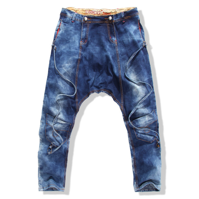 Pattern Baggy Jeans | 2015 new drop crotch jeans for men uomo baggy loose mens Pattern Baggy Jeans | 2015 new drop crotch jeans for men uomo baggy loose mens