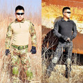 Typhon Mardrake Tactical military uniform clothing army combat uniform tactical pants with knee pads camo hunting