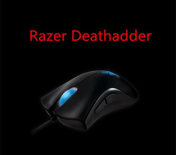 For  Razer Deathadder mouse 3500dpi,gaming mouse For LOL DOTA CS gamer