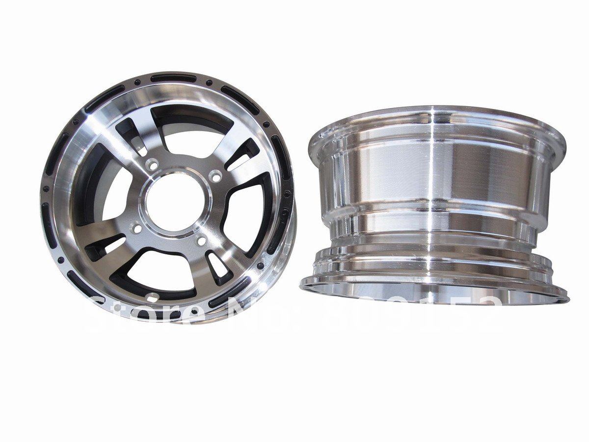 ATV Aluminum Alloy Rims front and rear 4pcs of 1 set 10x8inch and 10x5