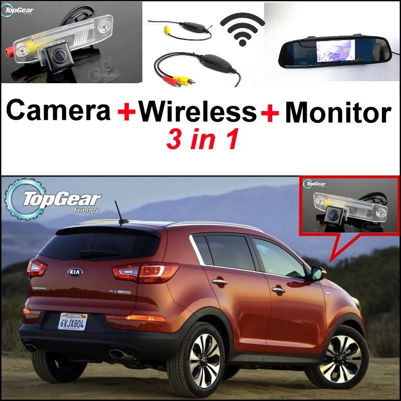 4 LED CCD Rearview Camera Reverse Parking Backup Fit for Kia Sportage 2011-2015
