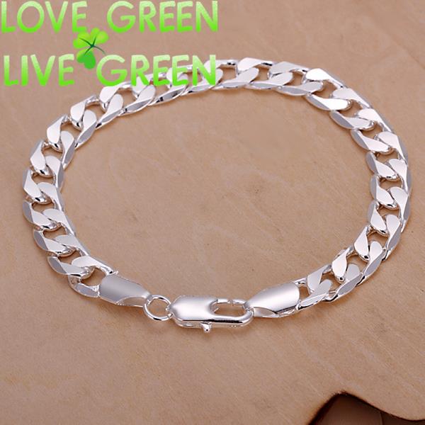 figaro chain men chain cool fashion male bracelet husband birthday gift wedding accessories brand jewelry 925
