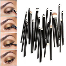 Pro 20Pcs Makeup Brushes Set Powder Foundation Eyeshadow Eyeliner Lip Brush Tool