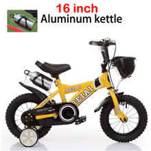 2014 new Girls boys toys with 2 training wheels riding 4- 7years 16 inch metal kids bikes children bicycle child bike