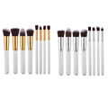 8pcs set Makeup Brushes Set Kit Pro Kabuki Foundation Loose Powder Blusher Nasal Shadow Liner Brushes