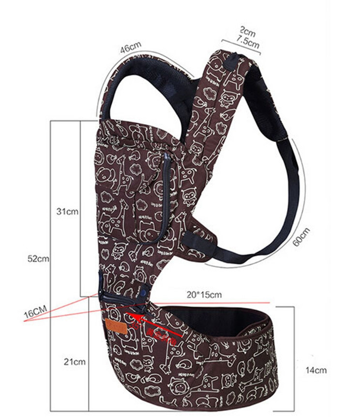 Ergonomic Baby Carrier & Slings With Chiar Birth -3 yrs - Breastfeeding Hipseat Kangaroo Backpack Wrap Rider Rings Anillos (7)