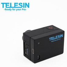 Телесин 1 шт. расширить Gopro аккумулятор bacpack hero3 + / 4 1300MA аккумуляторная героя 3 + литий-ионный встроенный Gopro 4 Go pro аксессуары