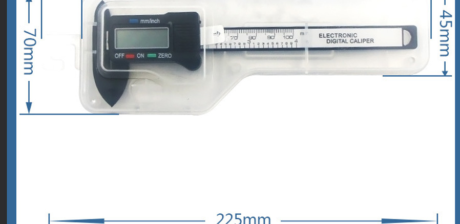 Jual Iit Vernier Caliper Electronic Digital Caliper Carbon Fiber