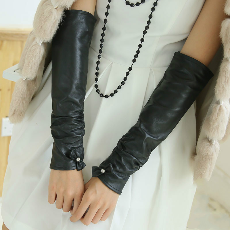 Popular Long Sleeve Leather GlovesBuy Cheap Long Sleeve Leather Gloves lots from China Long