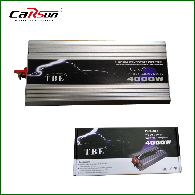 4000Watt 4000W USB DC12V/24V/48V To AC110V/220V Power Inverter Pure Sine Wave/Solar Inverter For Home/Car/Boat/Wine/Gas 4000Watt 4000W USB DC12V/24V/48V To AC110V/220V Power Inverter Pure Sine Wave/Solar Inverter For Home/Car/Boat/Wine/Gas