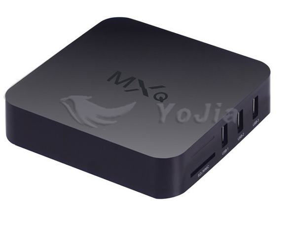 1pc Amlogic S805 Quad Core KODI MXQ TV Box Android 4 4 OS Wifi LAN Miracast