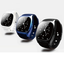 Waterproof Smartwatch M26 Bluetooth Smart Watch With LED Alitmeter Music Player Pedometer For Apple IOS Android Smart Phone
