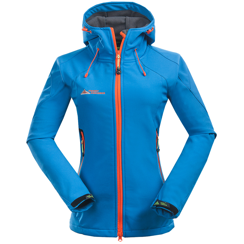 2016 Hot Sale Spring Women Casual Jackets Windstopper Outdoor Softshell Jacket Water Resistant Warm Softshell Chaquetas Mujer