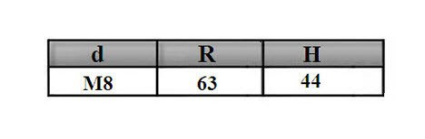 Description Picture 3 of itemM8 Female Plastic Clamping levers .Plastic Adustable handle .Lever arms Cam levers .lever clamp