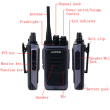 New Black Walkie Talkie BAOFENG T88 UHF 8W VOX FM Radio Monitor Scan Two Way Radio