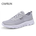 Men Mesh Breathable Summer Zapatos White Round Toe Casual Shoes Spring Comfortable For Male Cool Walking