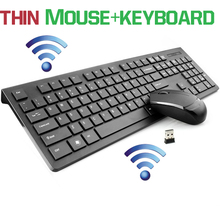 METOO 100 ultrathin slim 2.4GH wireless mouse and keyboards comb computer peripherals accessories wireless keyboard & mouse