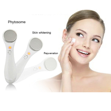 Fashion Electronic Ultrasonic Galvanic Ionic Deep Pore Skin Care Facial Cleaner Massager Anti wrinkle Vibration Beauty