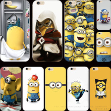 22 Styles Cover Despicable Me Yellow Minion Case For Apple iPhone 4 iPhone 4S iPhone4S Cases Shell PRN BVS SIA ARD FTSS