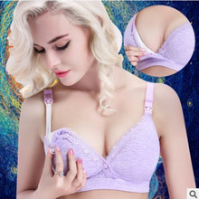 Cotton Breast Feeding Maternity Bra Nursing Bra For Breastfeeding Padded Push Up Pregnant Women Underwear Underwire Mothers New