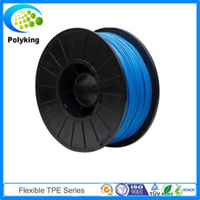 Blue flexible Filament 3D Printer Filament 1.75mm 3mm for FDM 3D Printers