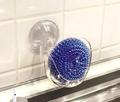 Suction cup sink swizzler cleaning ball drain rack multifunctional Kitchen shelf sundries storage rack 90 145mm