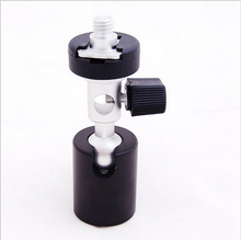 Professional C Type Aluminium Flash Shoe Bracket Umbrella Holder Flash Bracket Swivel Light Stand Mount Camera Flash Bracket