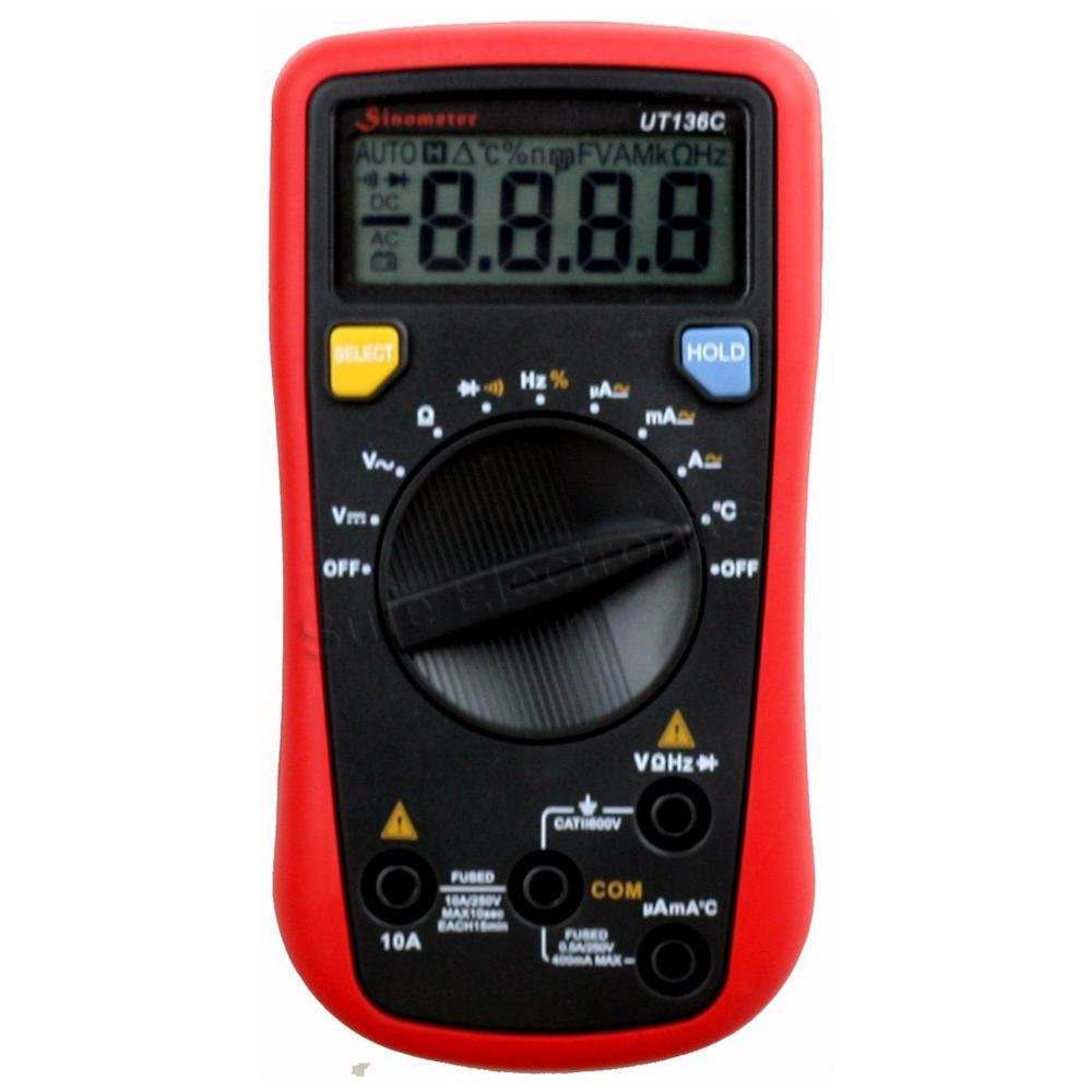 Купить UNI-t ut136c auto диапазон цифровой мультиметр темп ...