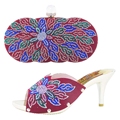 Ladies Shoes And Bag To Match Set For Wedding Heel Fashion Italian Shoe With Matching Bag