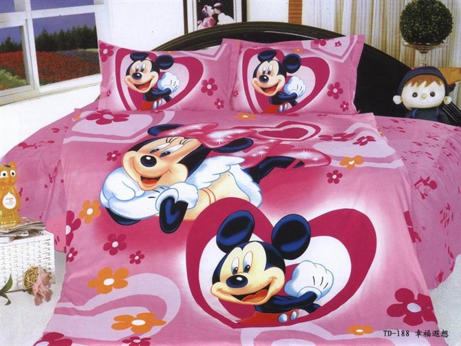 Hohe qualität groÃhandel mickey minnie maus bettwäsche aus ...