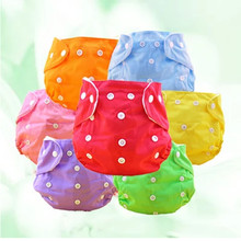 Baby Reusable Diapers Nappies Washable Newborn Ajustable Diapers Nappy Changing Diapper Children Washful Cloth Diapers