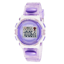 Splendid SYNOKE Rubber Digital Led Wristwatch for Girls Kid ChildrenTop Brand Luxury 4 Colors