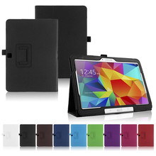 FREE SHIPPING 1Pcs Flio Leather Stand Case Cover for Samsung Galaxy Tab 4 10.1 SM T530 T531 T535 Tablet 2015 New
