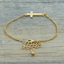 fREE SHIPPING Sexy Fashion Women Cross Anklet Gold Plated And Silver Plated U Pick cheap fine