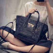 ETN BAG hot sale 110615 women fashion bag lady stone print top-handles bag female tote