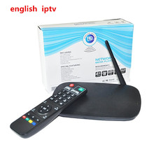 Android TV BOX V9 Pro With 1Year English IPTV APK Included 500+Africa Arabic USA England Indian Italy DE French SD/HD Channels