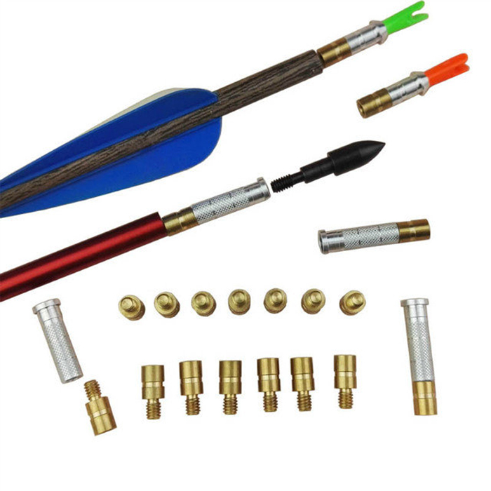 30 Pcs Archery Copper Arrow Insert Additional Weight Bob weight