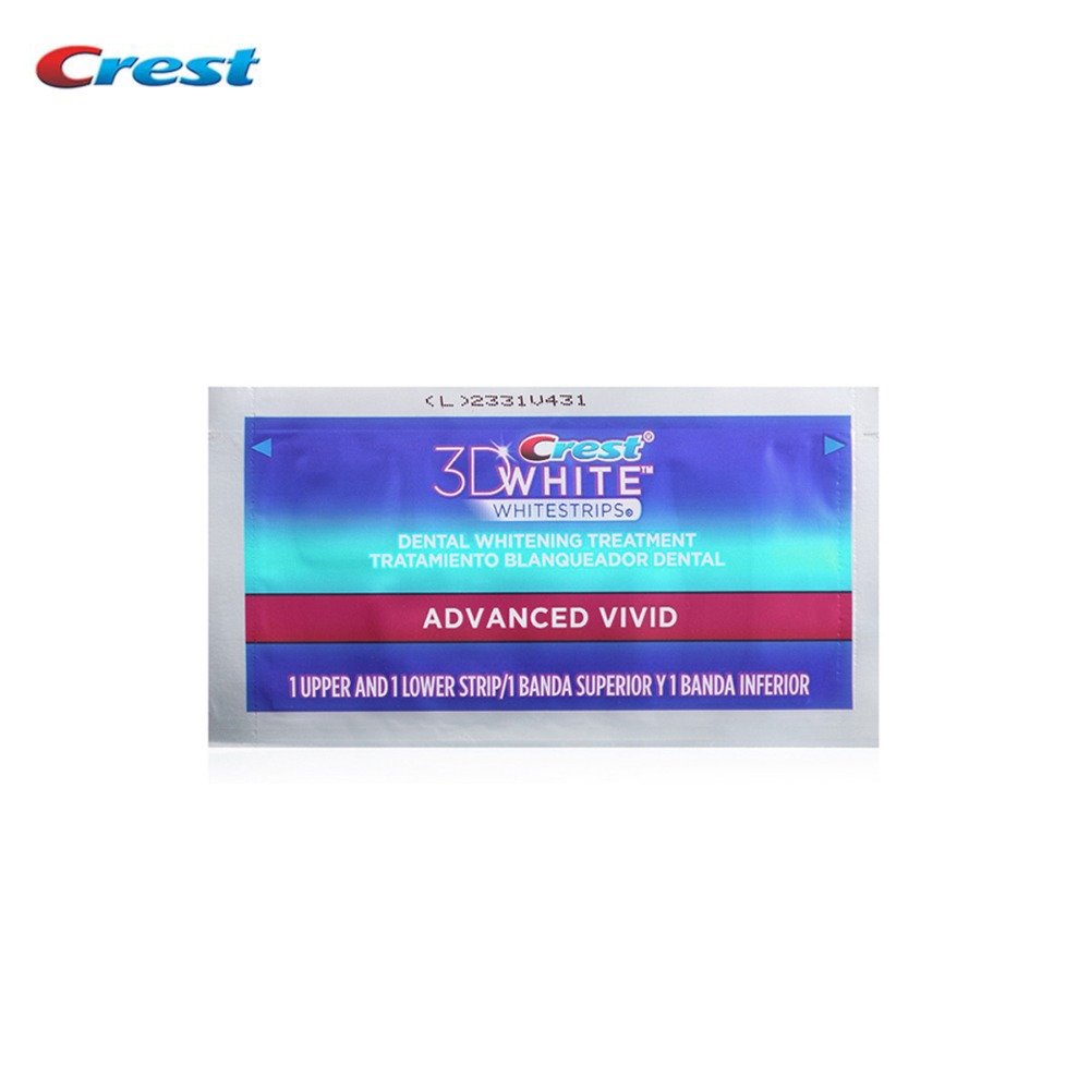 Whitestrips Advanced Vivid Professional Whitestrips Te   eth Whitening 