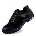 Full suede leather men shoes comfortable men casual shoes fashion walking shoes slip resistant outdoor lace