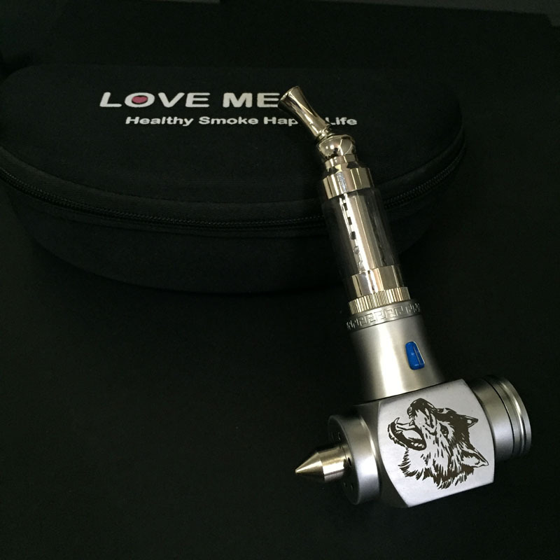 Love Me Wolf Hammer E pipe Mechanical Mod Kit IC 30S Atomizer Clearomizer Electronic Cigarette E
