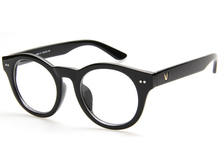 NEW Rivets Optical glasses Gentle Handmade Optical Eyeglasses Unisex Myopia glasses frames Spectacles Black Eyewear
