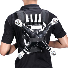2016 New Black Portable Backpack Belt Shoulder Harness Strap For DJI phantom 3 2 Quadcopter Drone Professional Luggage Bag Case