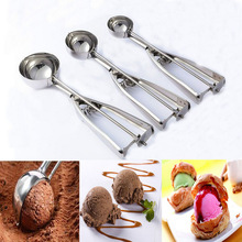 Hot selling Kitchen Ice Cream Stainless Steel Spoon Handle Kitchen Accessories