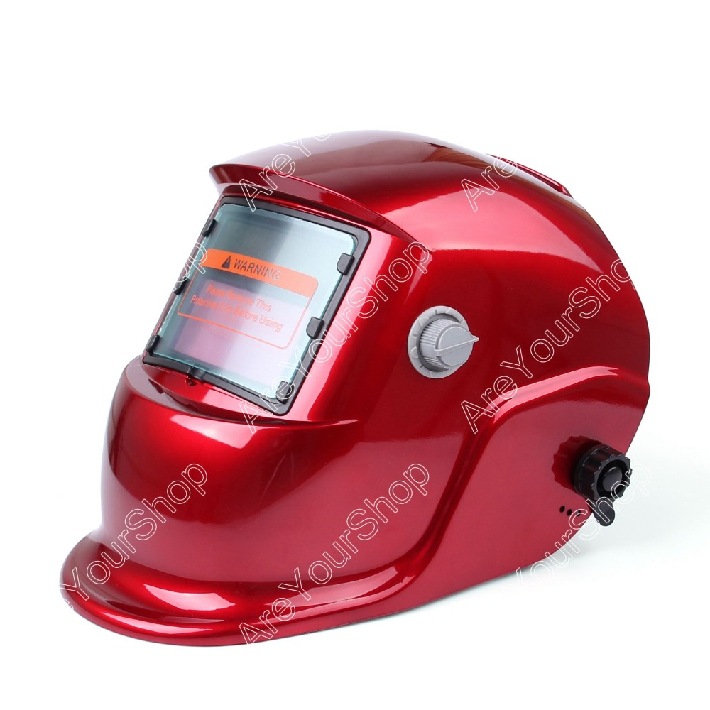 Sale Red Solar PRO Auto Darkening Welding Helmet Lens Mask Arc Mig Tig Grinding Function Welder Mask Cap High Qulaity CE Marked Sale Red Solar PRO Auto Darkening Welding Helmet Lens Mask Arc Mig Tig Grinding Function Welder Mask Cap High Qulaity CE Marked